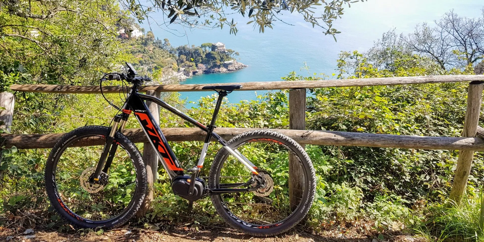 bici monte Portofino