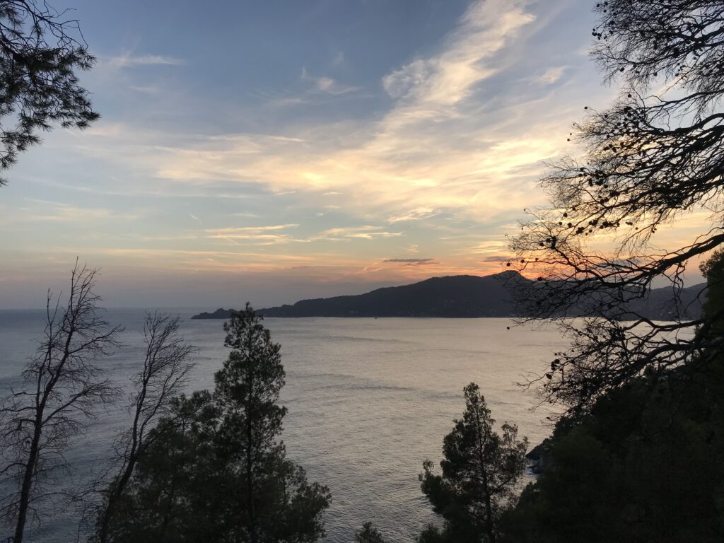 vista dall’aurelia verso chiavari