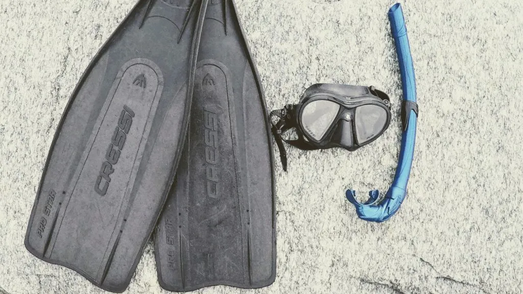 Set da snorkeling per bambini dai 6 ai 14 anni, attrezzatura da