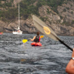 sportivi al servizio della scienza_monitoriaggio plastica a cala dell'oro_area marina protetta di portofino_CRABS