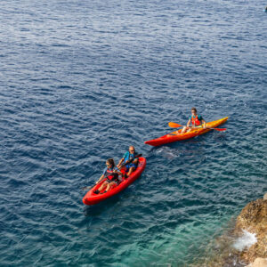 escursione in kayak da camogli outdoor portofino